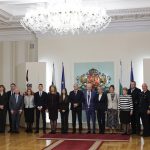 Im Wappensaal nach der Ehrung, Gemeinschaftsbild